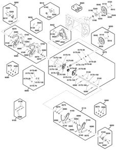 Auger Drive Group Diagram and Parts List for S1026 (1697330-01)(2020) Briggs and Stratton Snow Blower